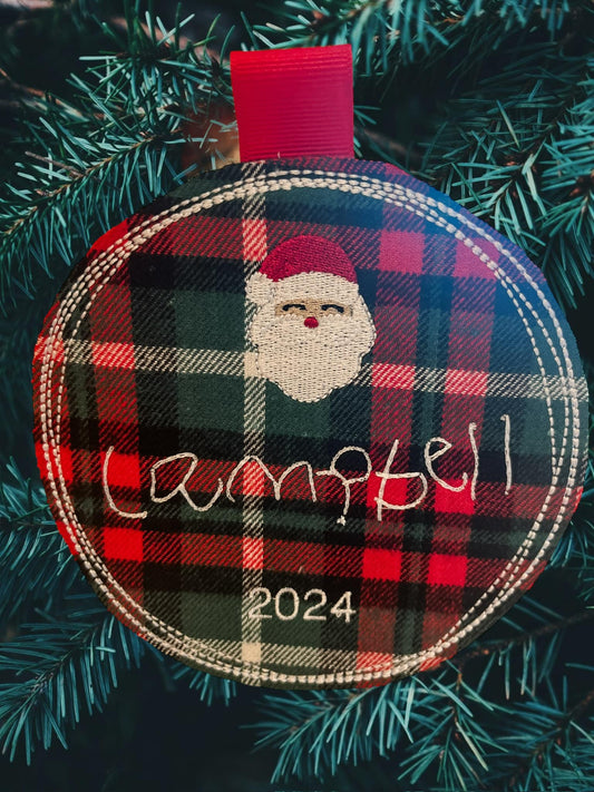 Keepsake Christmas Ornament